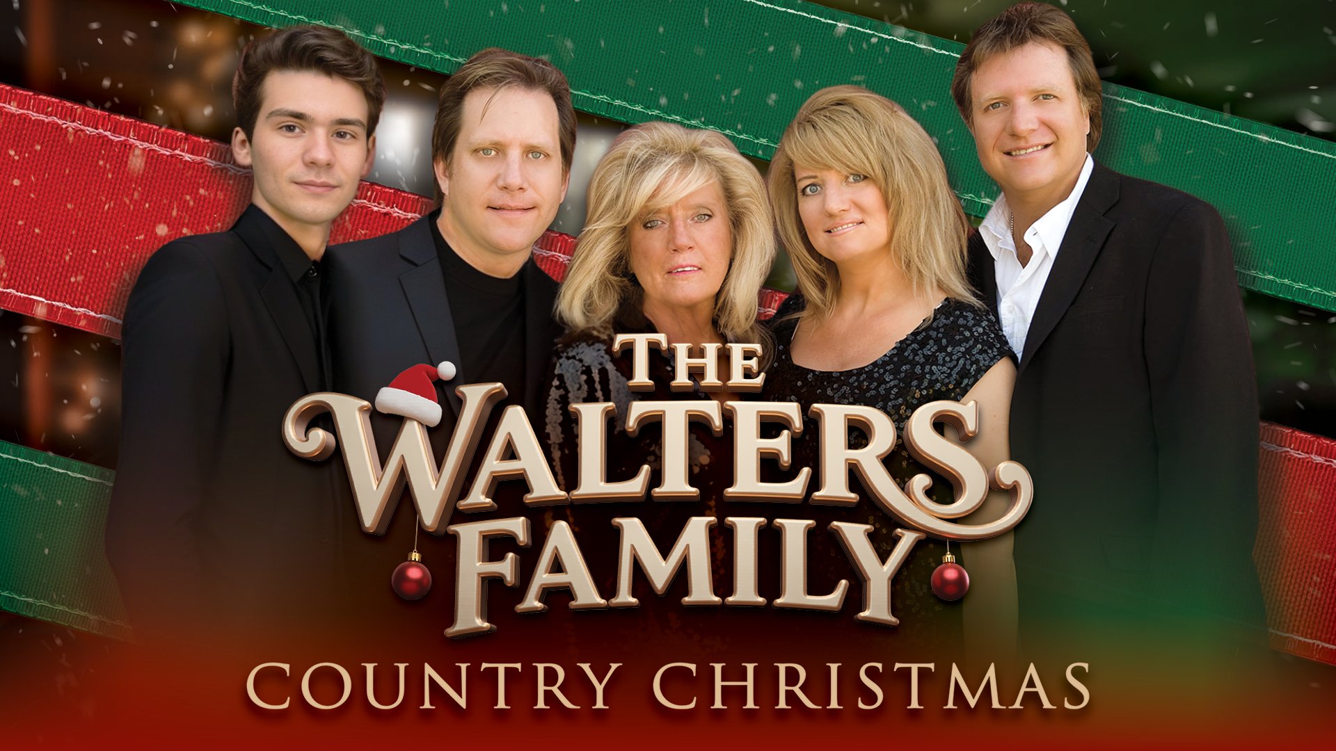 The Walters Family Country Christmas promotional artwork