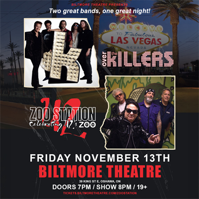 Zoo Station & The Overkillers — official source poster