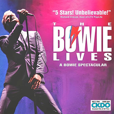 The Bowie Lives — official source poster