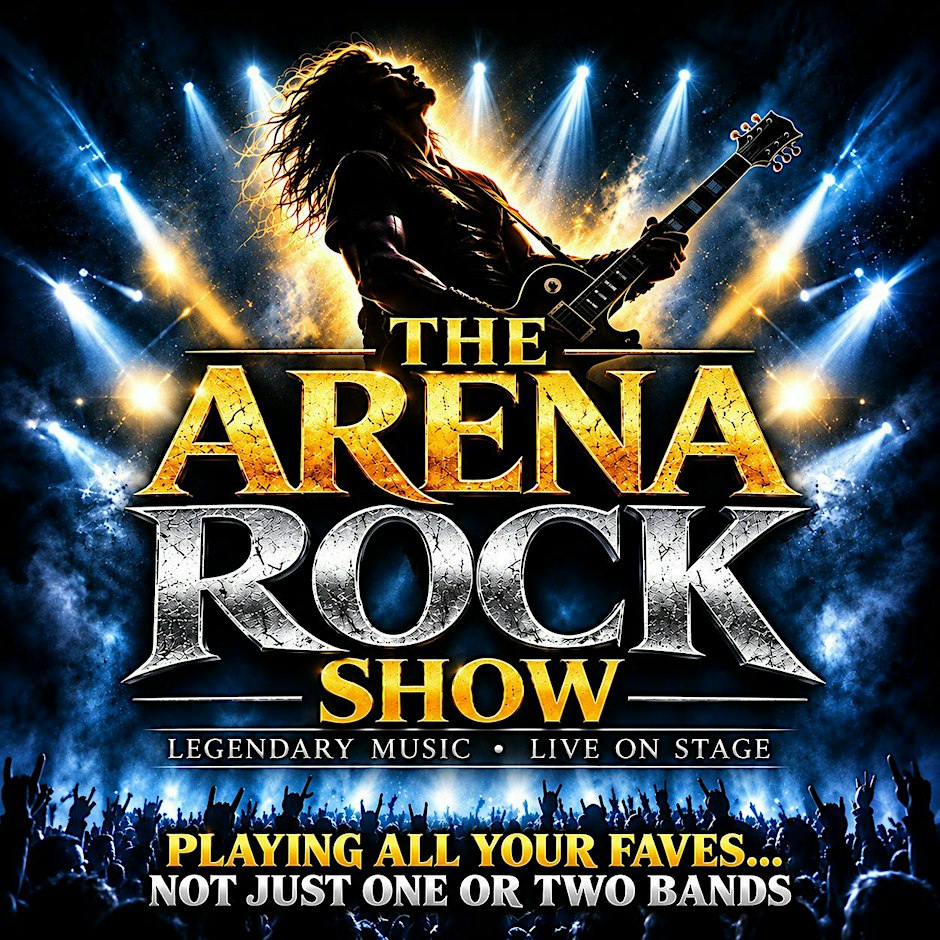 The Arena Rock Show - Presented by Vintage Vinyl Entertainment — official-source promotional artwork