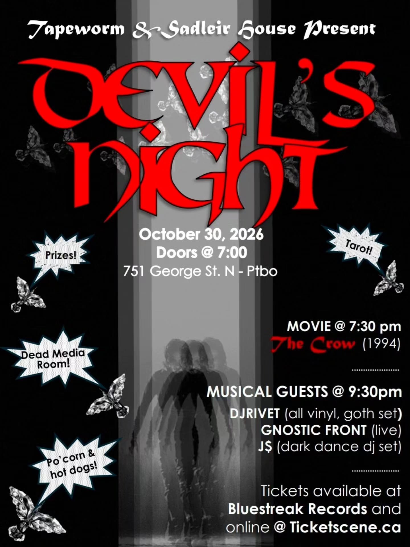 Tapeworm Presents: Devils Night — official poster